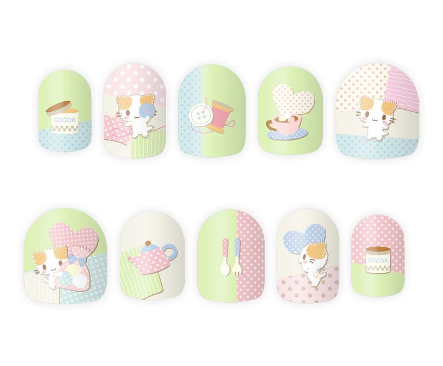 マシュマロみたいなふわふわにゃんこ │ ネイルプリンター | CASIO