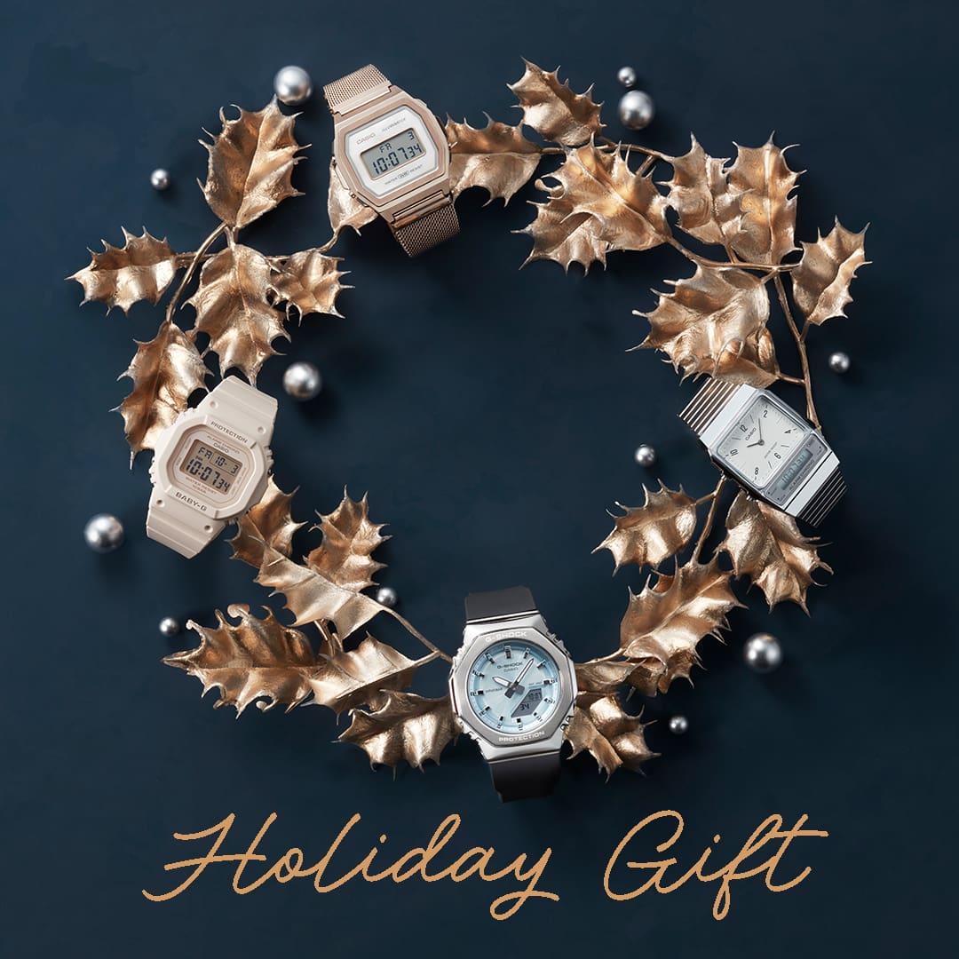CASIOのホリデーギフト