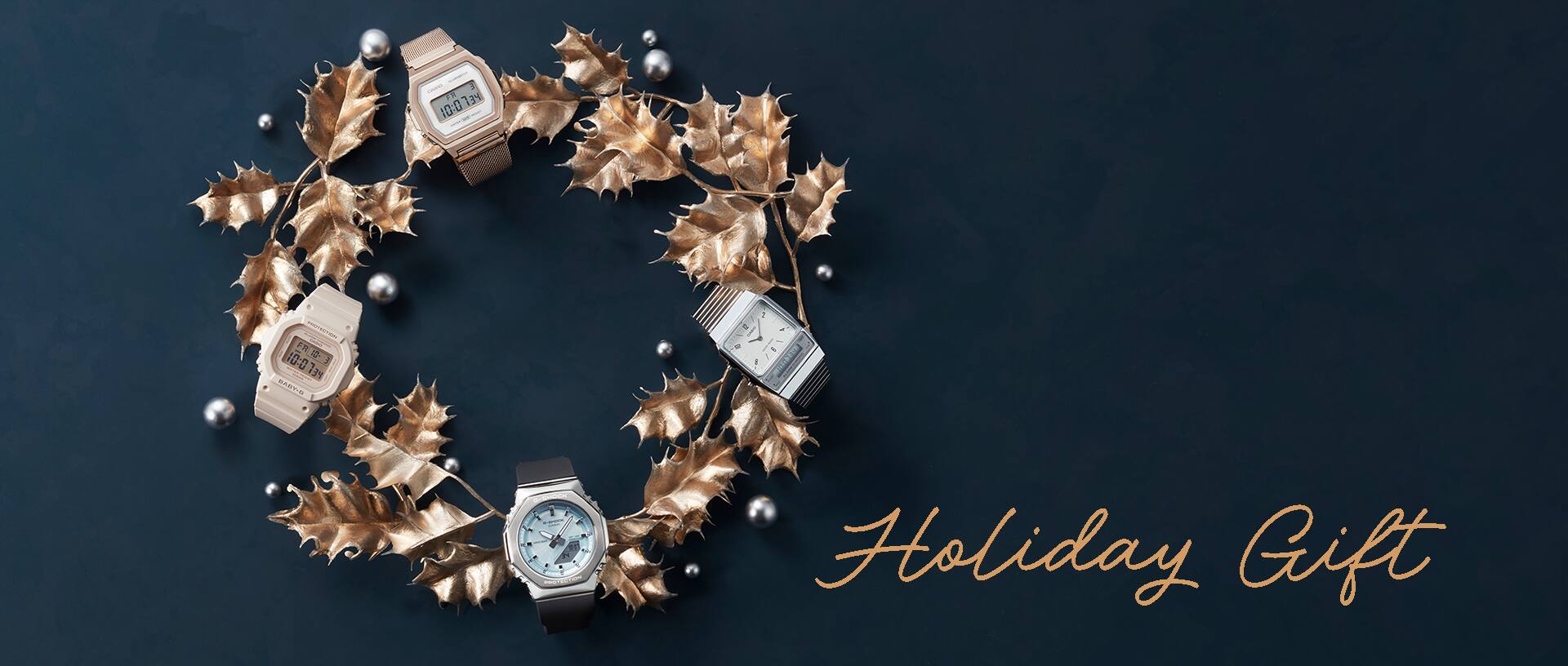 CASIOオンラインストア　HOLIDAYギフト