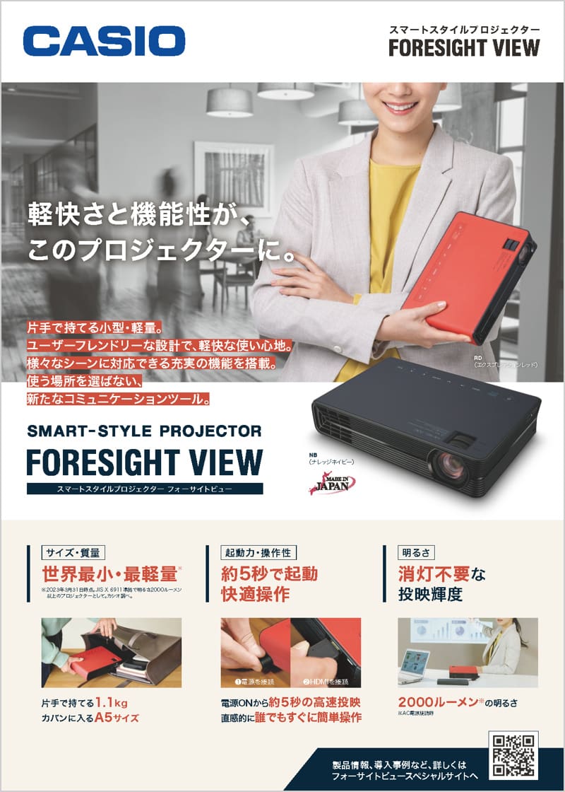 SMART-STYLE PROJECTOR FORESIGHT VIEW
