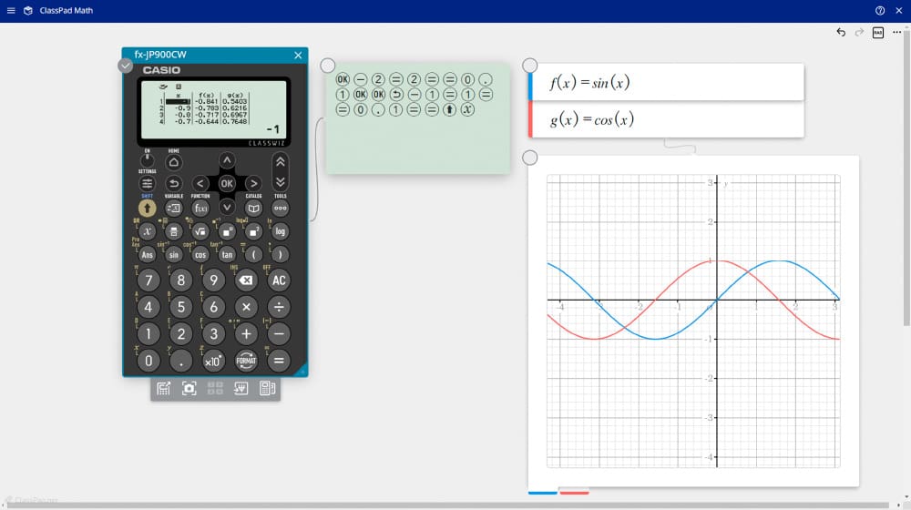 エミュレーター「ClassWiz Emulator on Classpad.net」