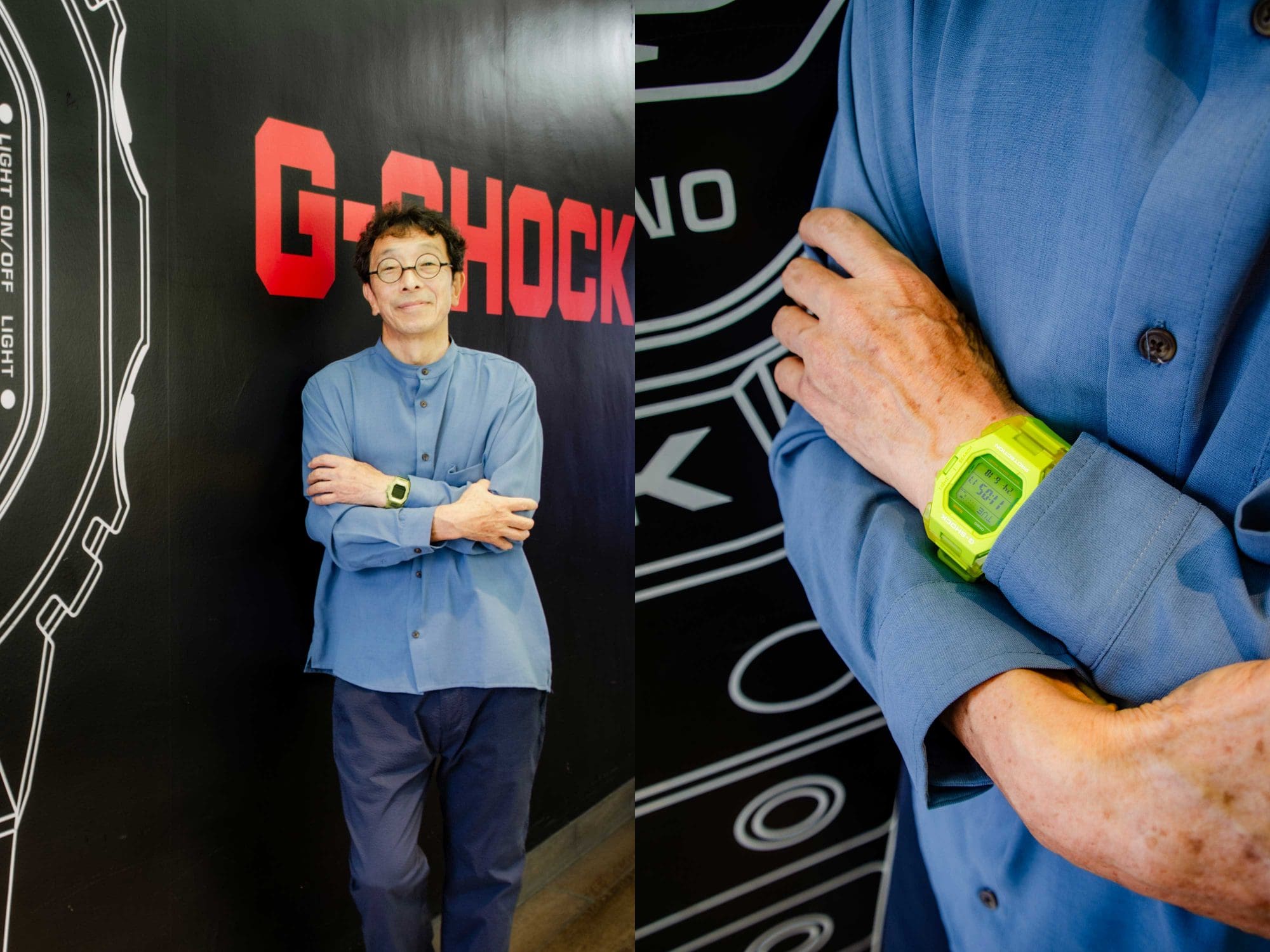 伊部菊雄 直筆サイン色紙 G-SHOCK カシオ casio 開発者 Gショック CASIO G-SHOCK生みの親 開発者 伊部菊雄氏が選ぶ”印象深いモデル
