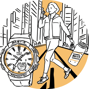 Step Tracker 歩数計測機能