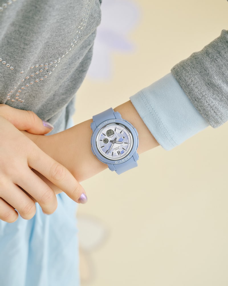 BGA-290FL-2Aの手首着用画像