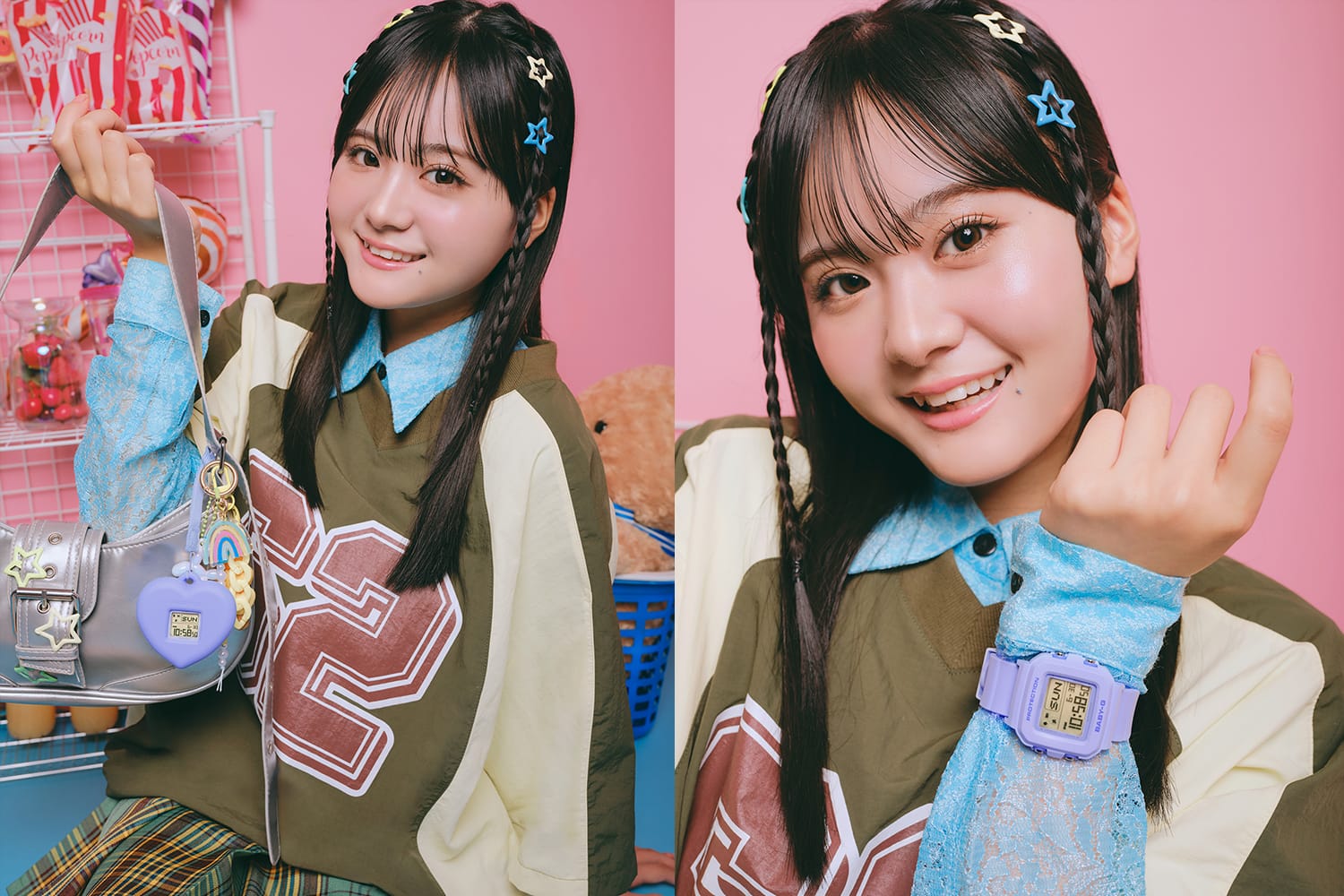 川野明愛さんのBGD-10KH-2C着用画像