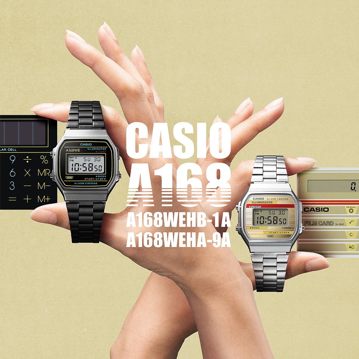 Tribute to the Casio card-style calculator