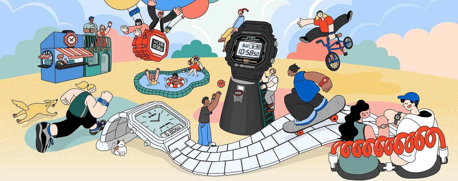 CASIO WATCH PARKの公園のイメージ