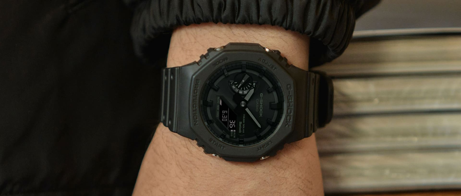 CASIO G-SHOCK ブラック腕時計 オールブラック腕時計12選｜スタイルと機能性を兼ね備えた人気モデル