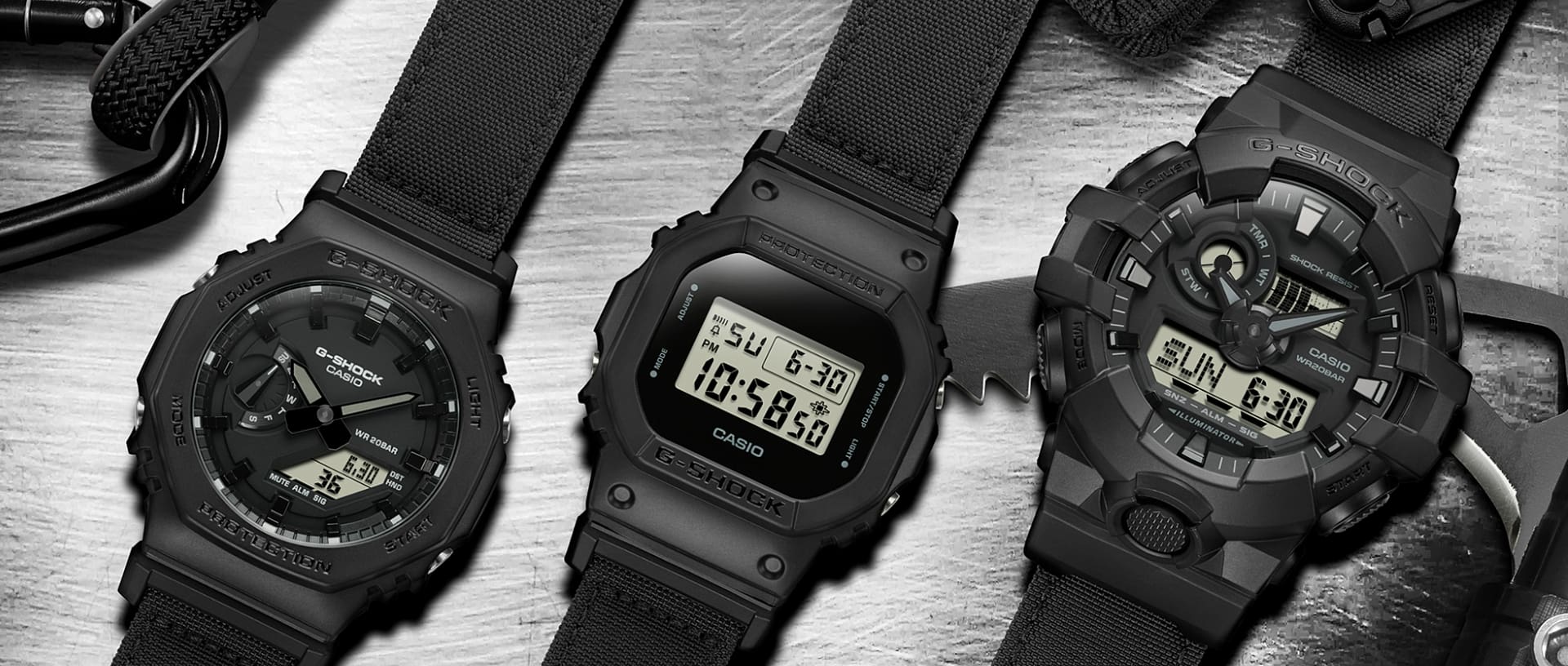 黒腕時計：400点全コレクションを一挙紹介 | CASIO - ブラック