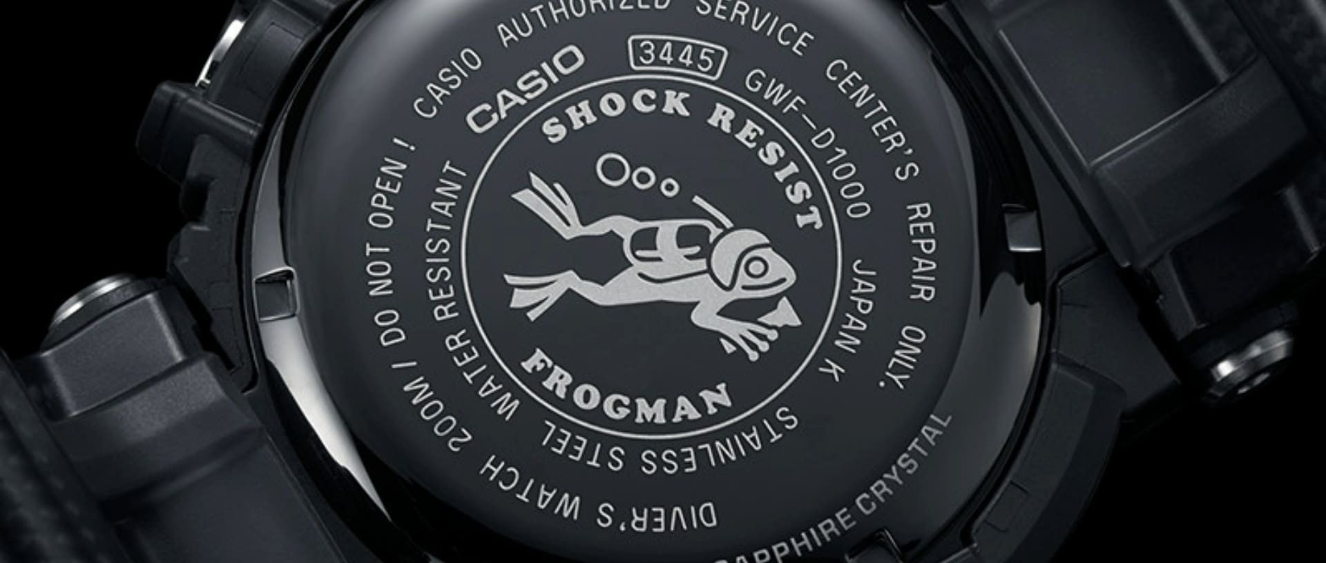 G-SHOCK初のダイバーズモデル「FROGMAN」