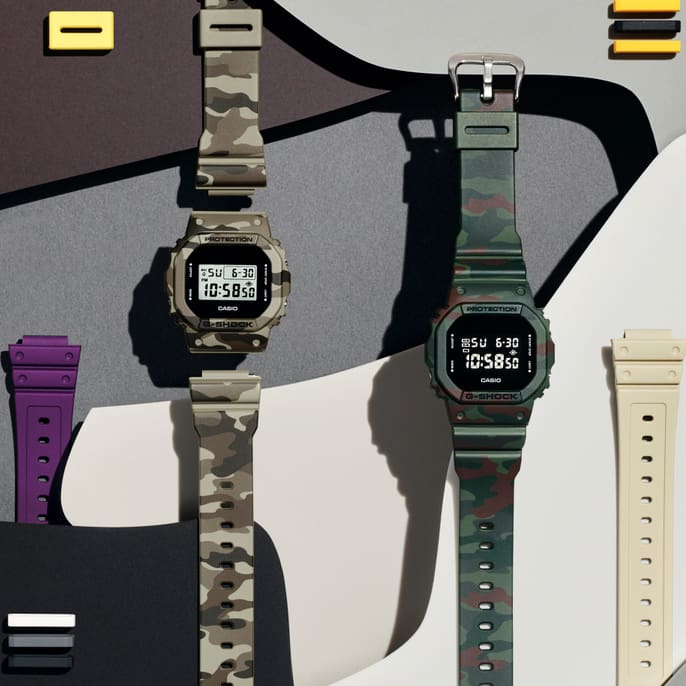 ミリタリーウオッチとしての機能も備えたMY G-SHOCK