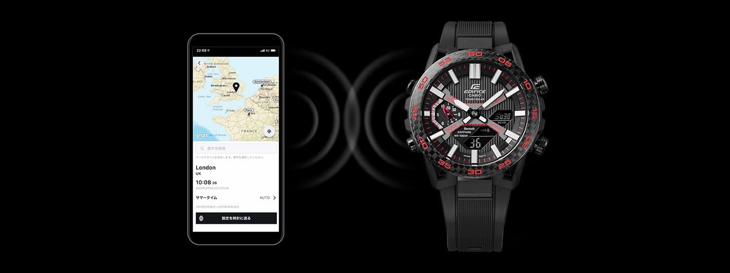 CASIO カシオ EDIFICEスマートフォンリンクモデル‼️ スマートフォンリンクモデル | CASIO