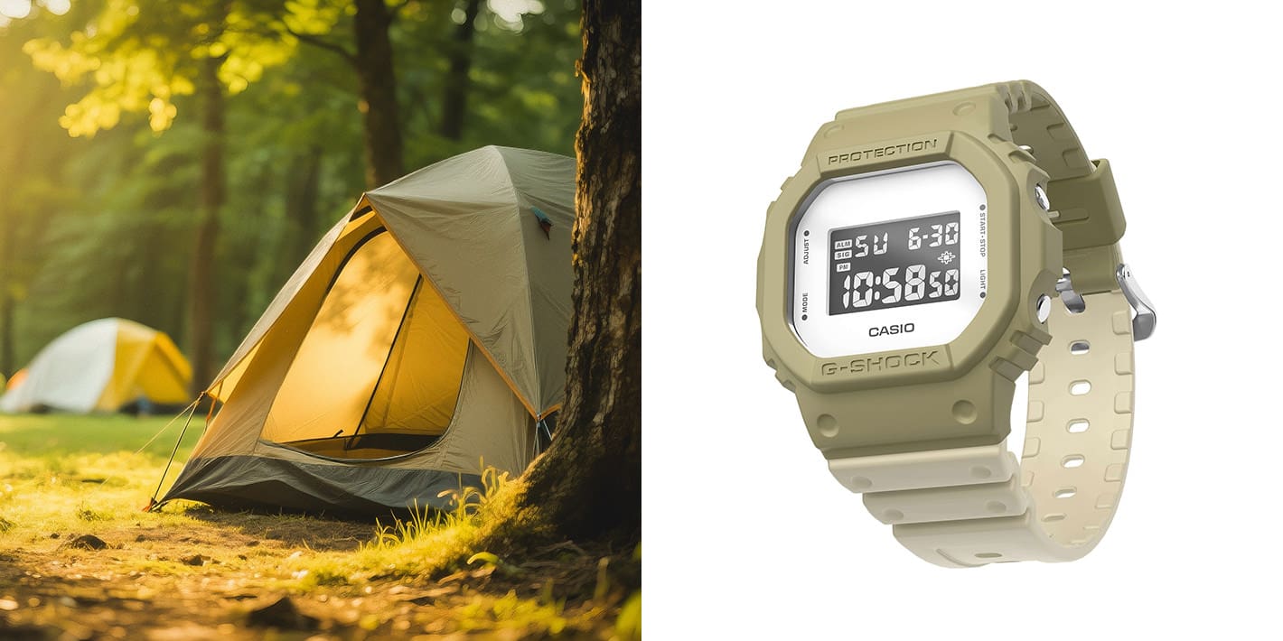 MY G-SHOCK テントイメージカスタマイズ
