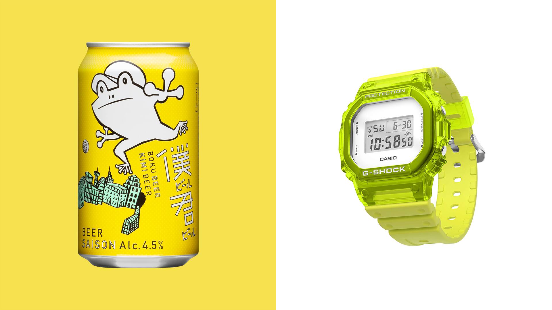僕ビール君ビール ✕ MY G-SHOCK 妄想コラボ モデル | CASIO 
