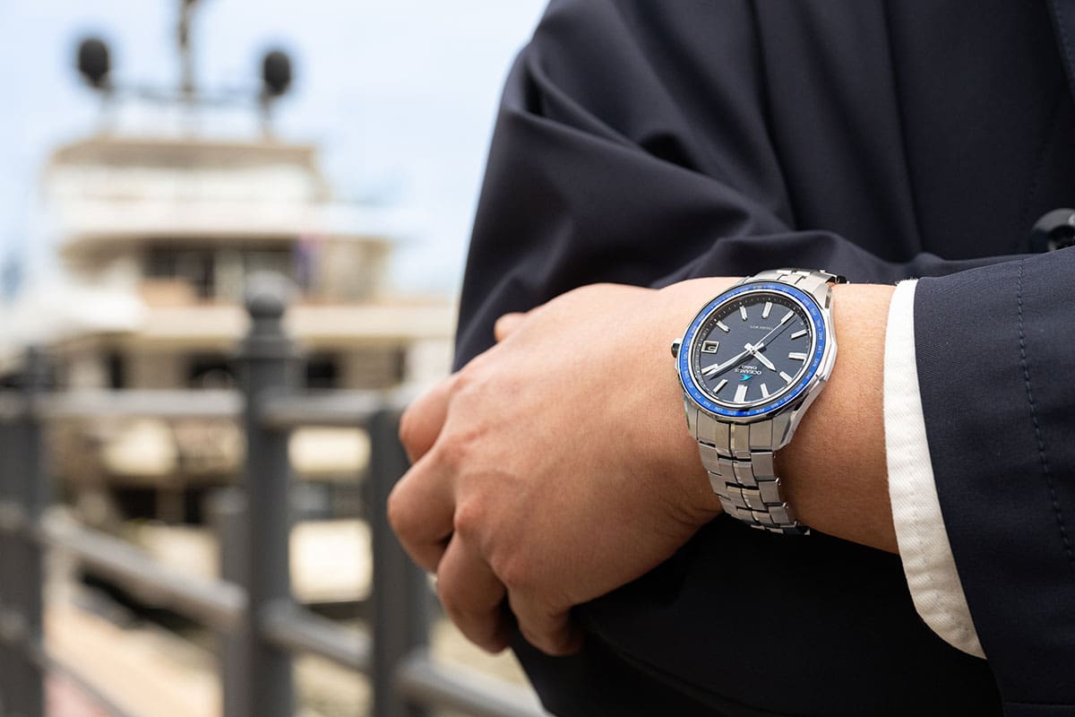 OCEANUS Spring Style Selection 春の装いに華を添えるManta 3針モデル