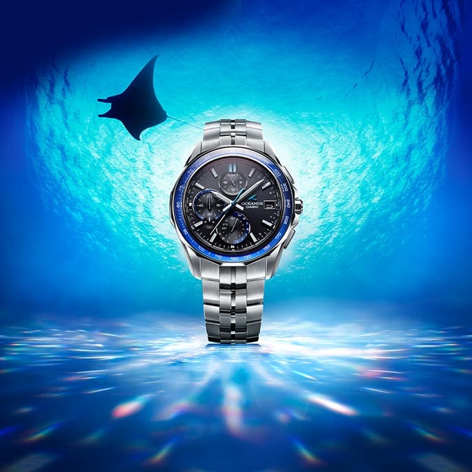 CASIO オシアナス　マンタ　s3000 チタン　腕時計 OCEANUS Manta | CASIO