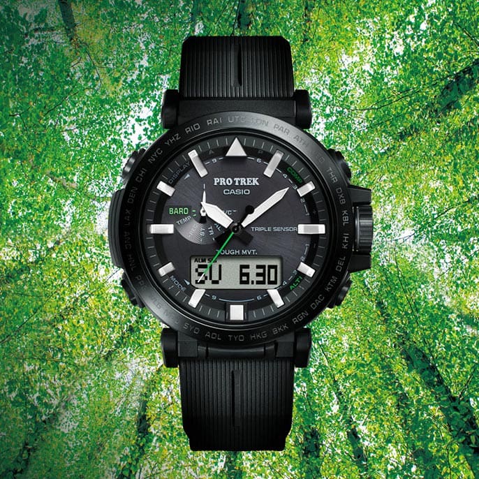 かもそばさん専用PROTREK腕時計 ラインアップ | CASIO