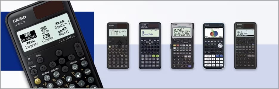 Calculadoras científicas Para ver la página del producto, haga clic aquí.