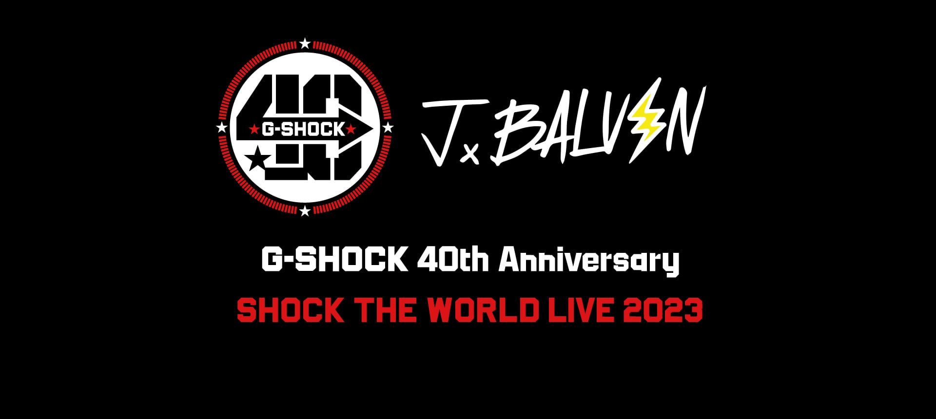 G-SHOCK 40th Anniversary J. Balvin Event 2023