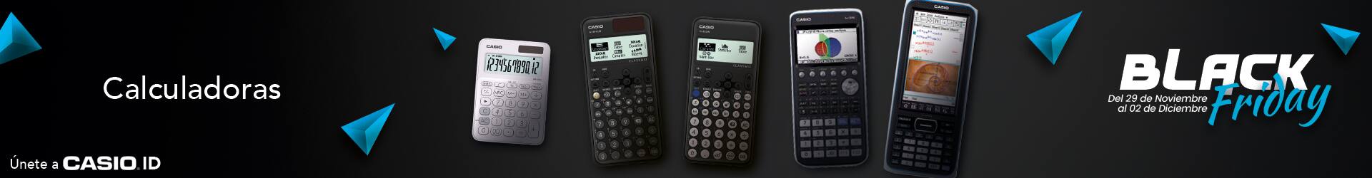 Ofertas para el Black Friday Calculadoras CASIO