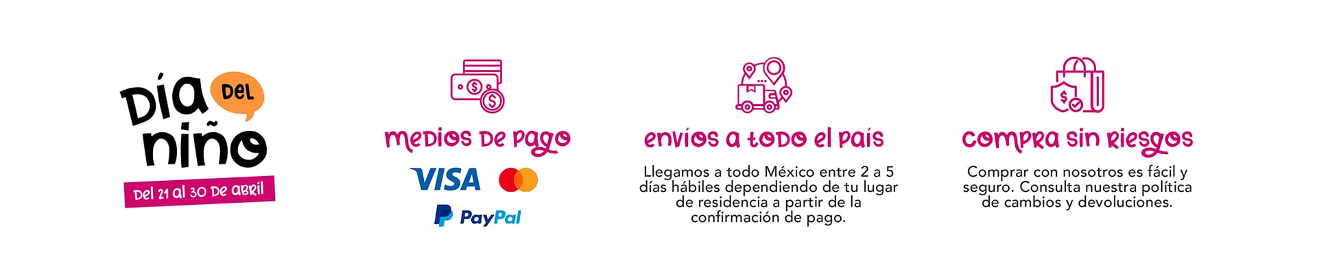 Conoce nuestros nuevos métodos de pago