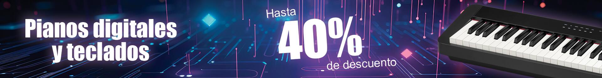 Ofertas del CyberMonday para Instrumentos Musicales Electronicos