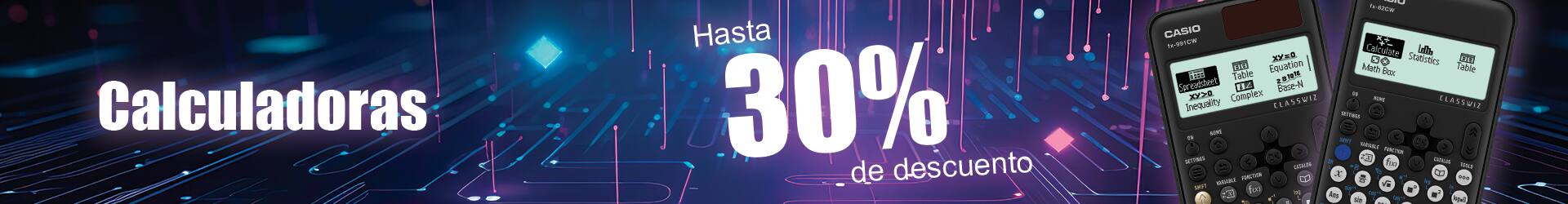 Ofertas para el Cyber Monday Calculadoras CASIO