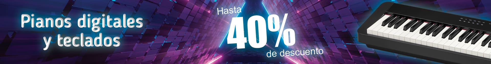 Ofertas del CyberWeek para Instrumentos Musicales Electronicos