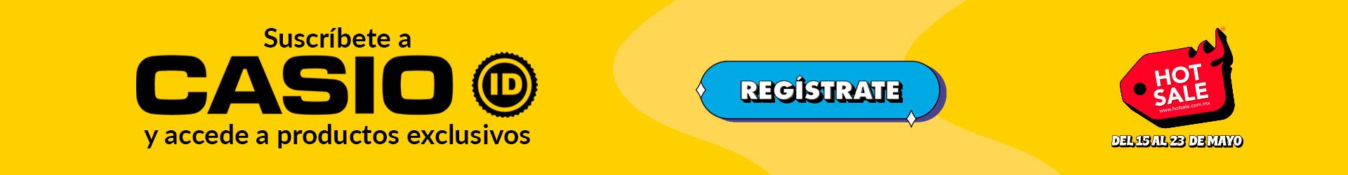 SUSCRIBETE A CASIO ID PARA OBTENER BENEFICIOS EXCLUSIVOS