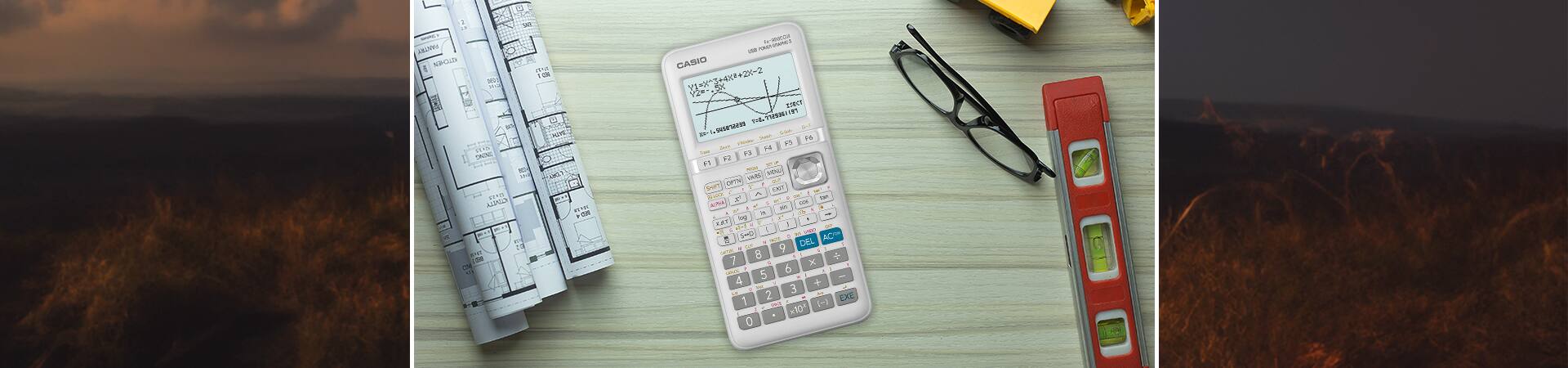 Ver calculadora CASIO  FX-986GIII-W-DT