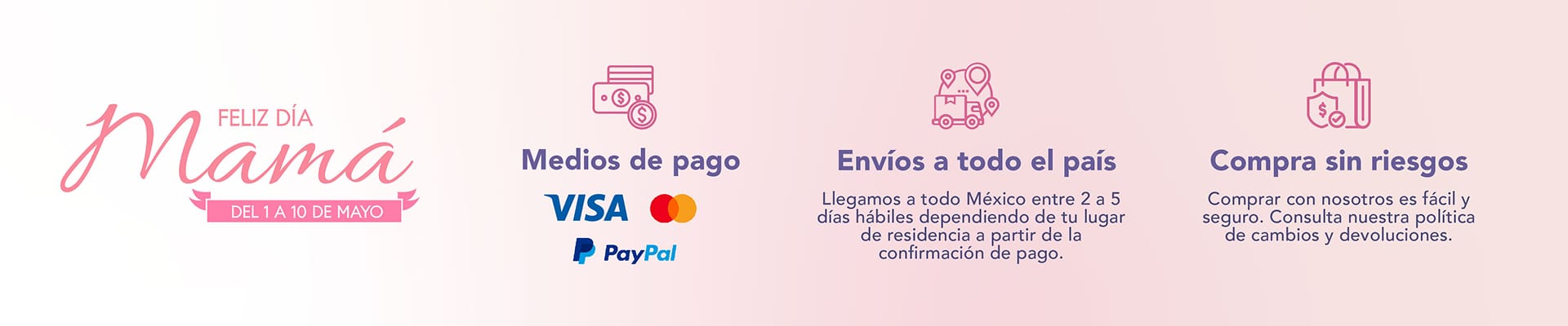 Conoce nuestros nuevos métodos de pago