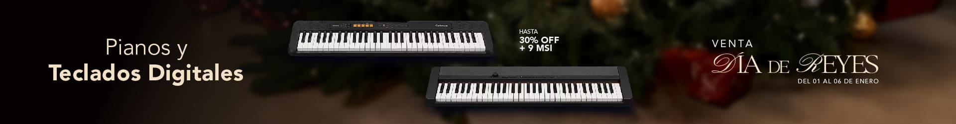 Ofertas del CyberWeek para Instrumentos Musicales Electronicos