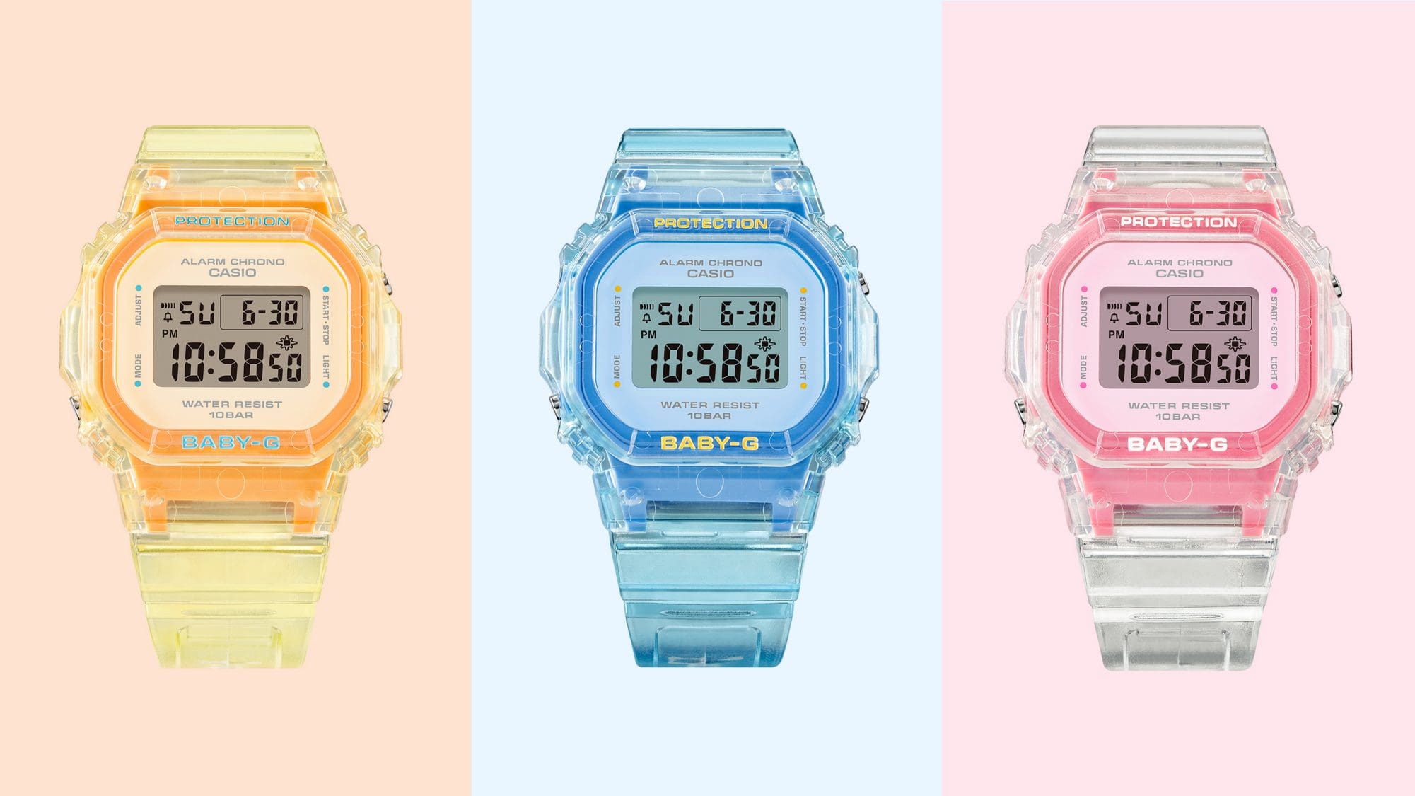 Tres estilos únicos en colores de moda para iluminar el verano