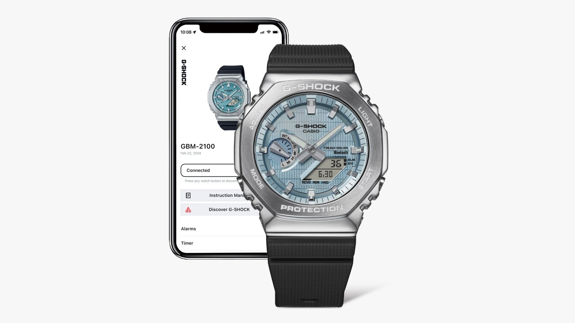 Solar-powered timekeeping with Bluetooth® for enhanced accuracy and reliability