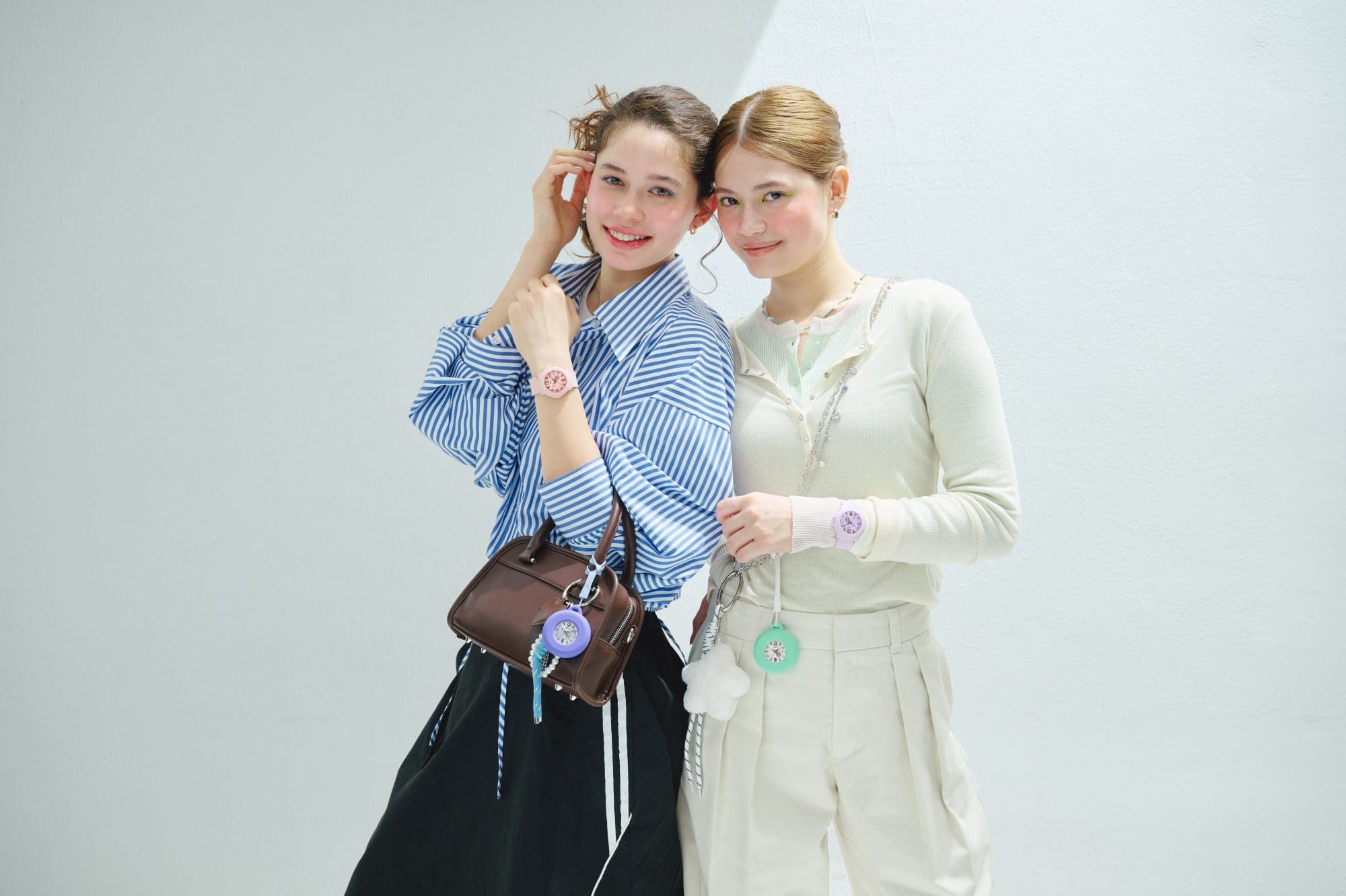 BGA-15K series wristed on 2 girls