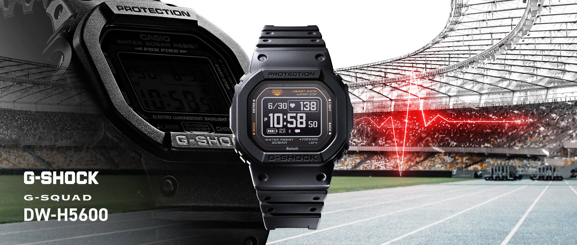 G-SHOCKのランニングウオッチ
