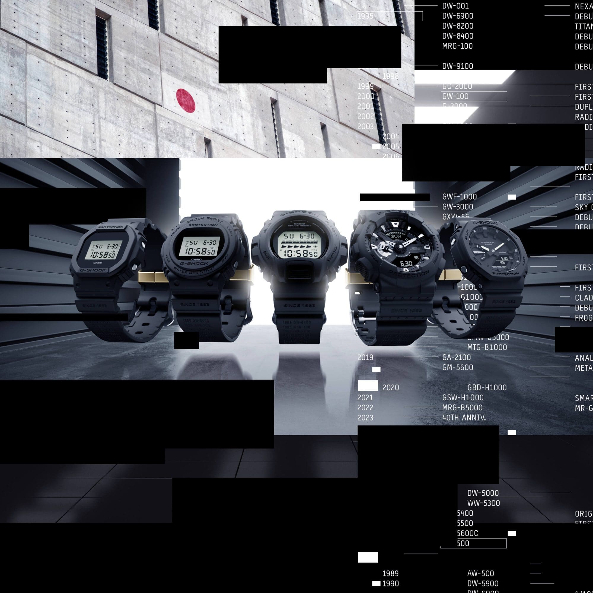 Remaster modellen uit de zwarte serie