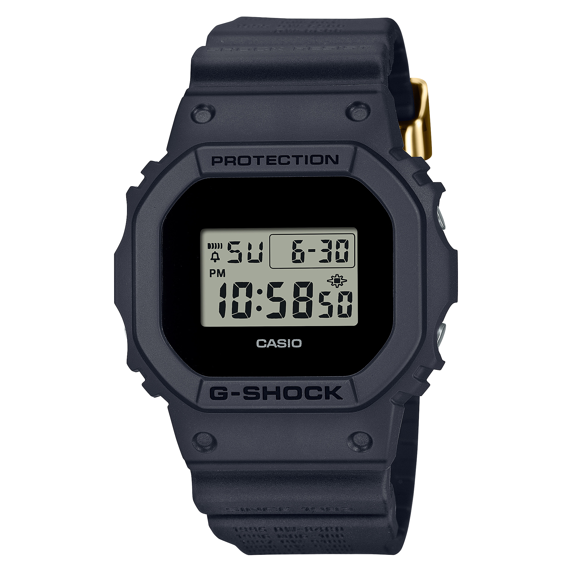 Het zwarte G-Shock digitale horloge DWE-5657RE-1
