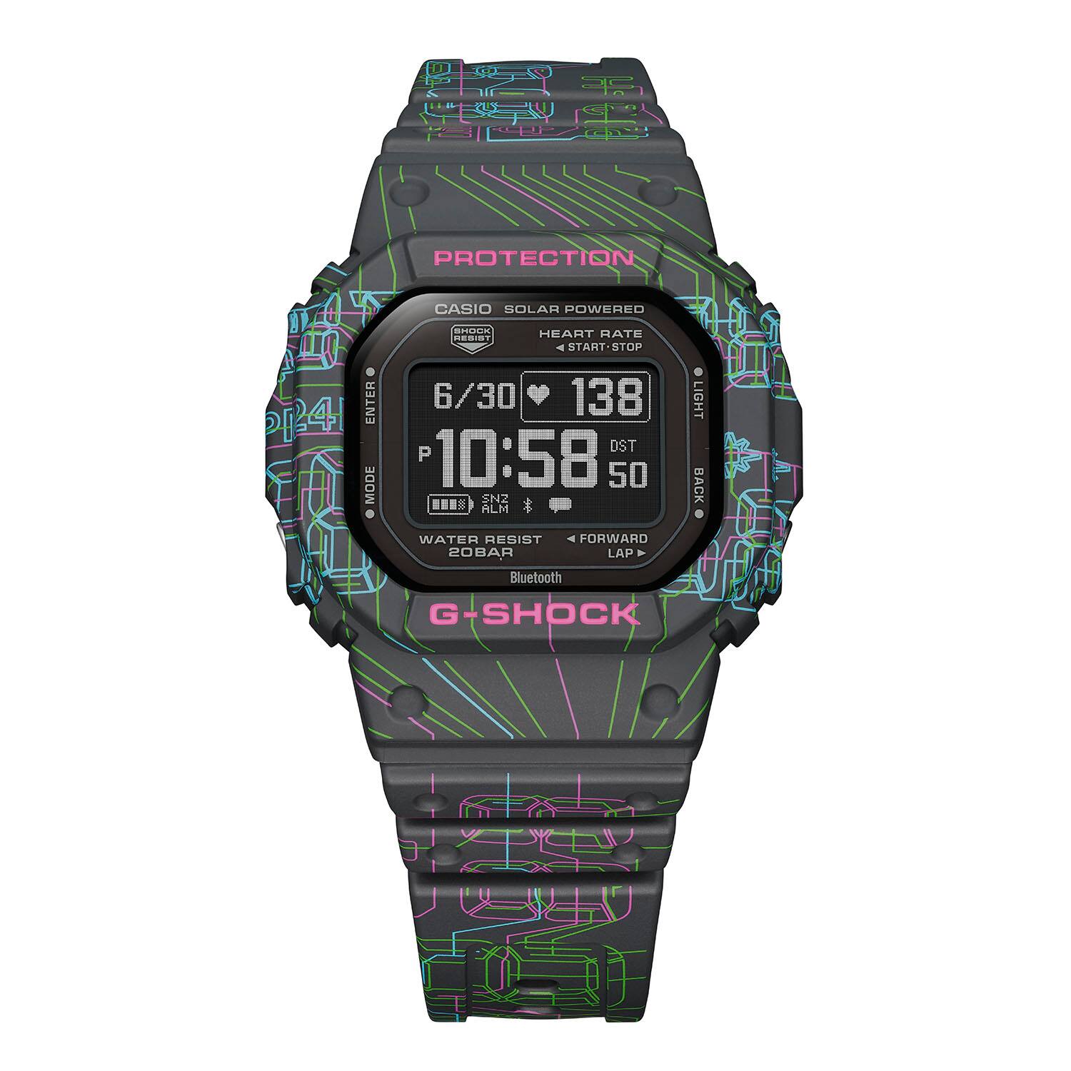 Vooraanzicht van de G-Squad DW-H5600