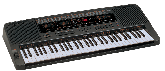 CTK-1000 toetsenbord in het zwart