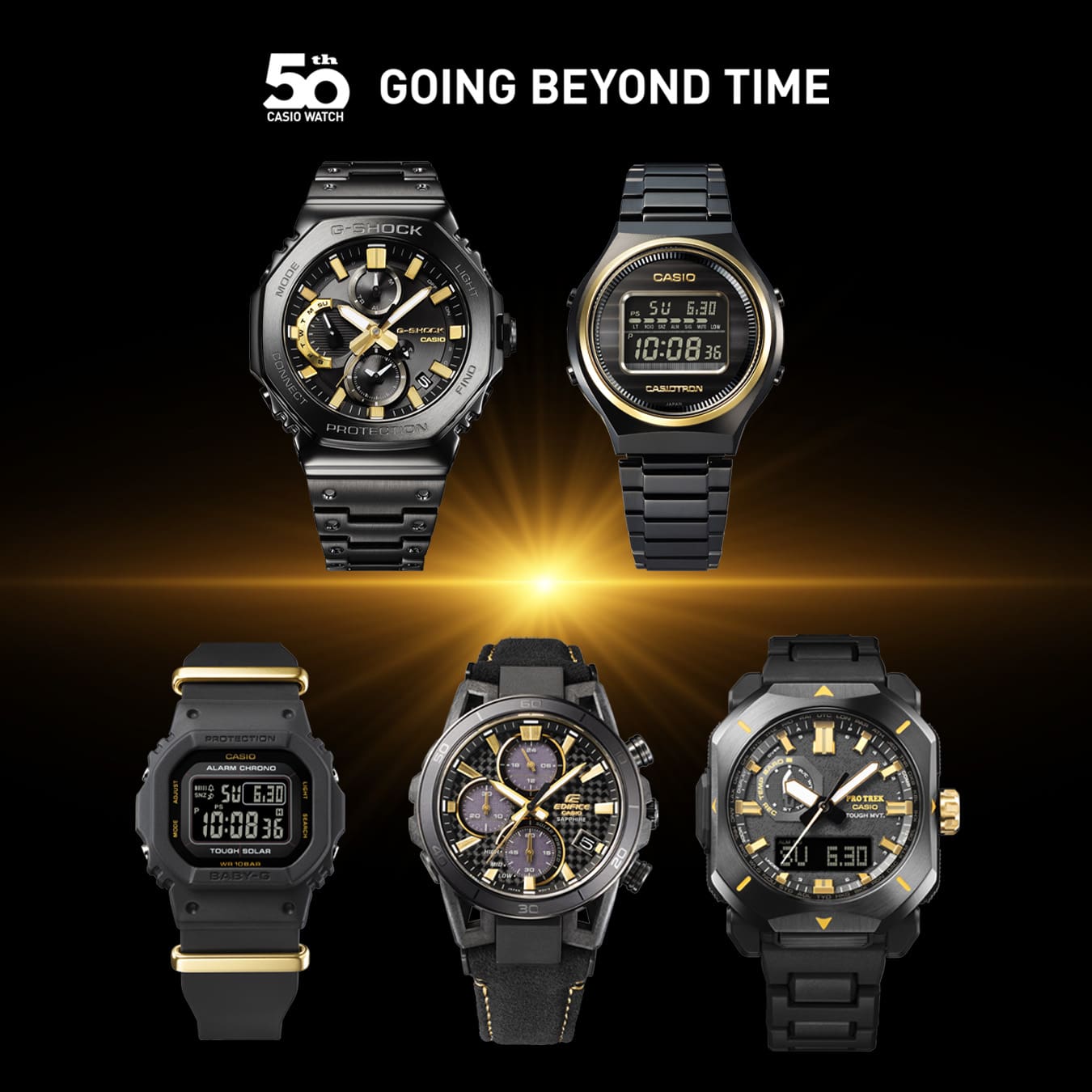 [未使用]　G-SHOCK　HONDA 50周年 CASIO Rare Casio G-SHOCK Watch DW-6900 Honda Collection 50th