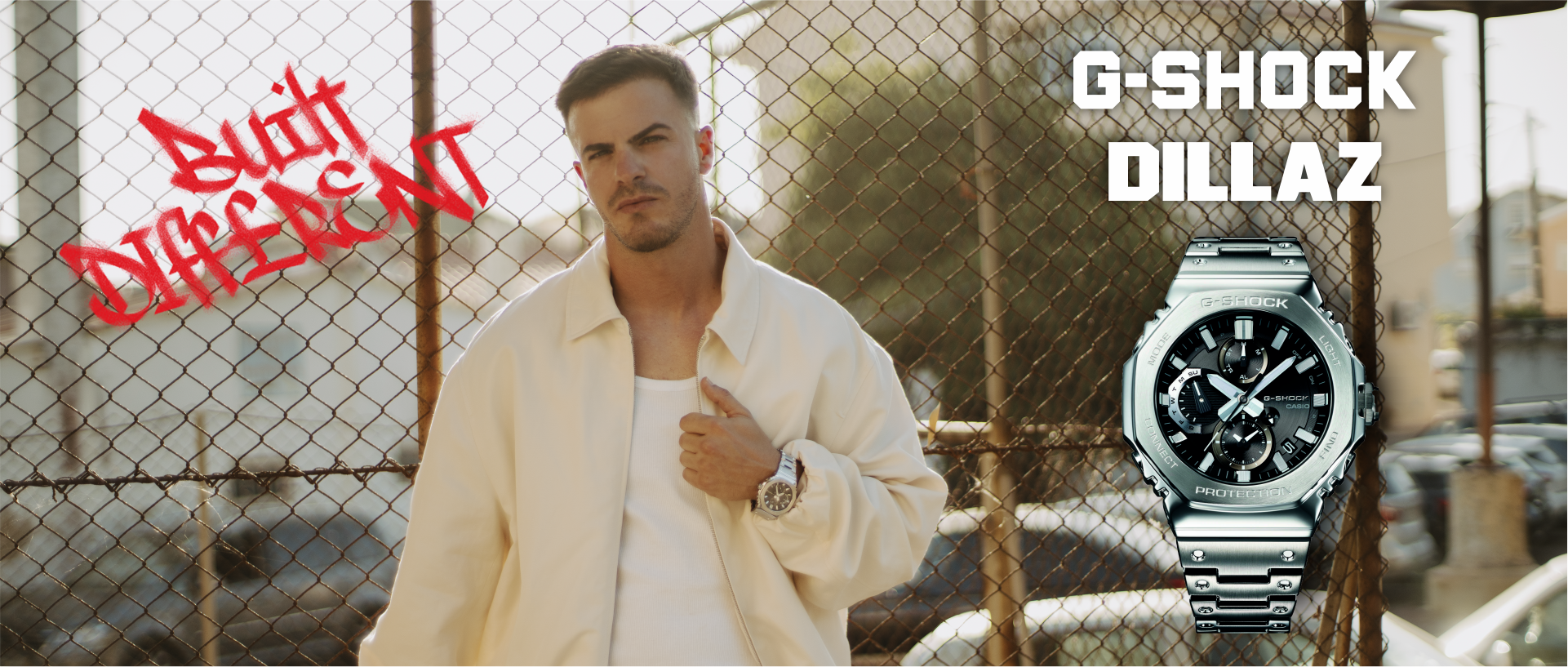 Dillaz colabora com a G-SHOCK e apresenta o GMC-B2100AD-2A.