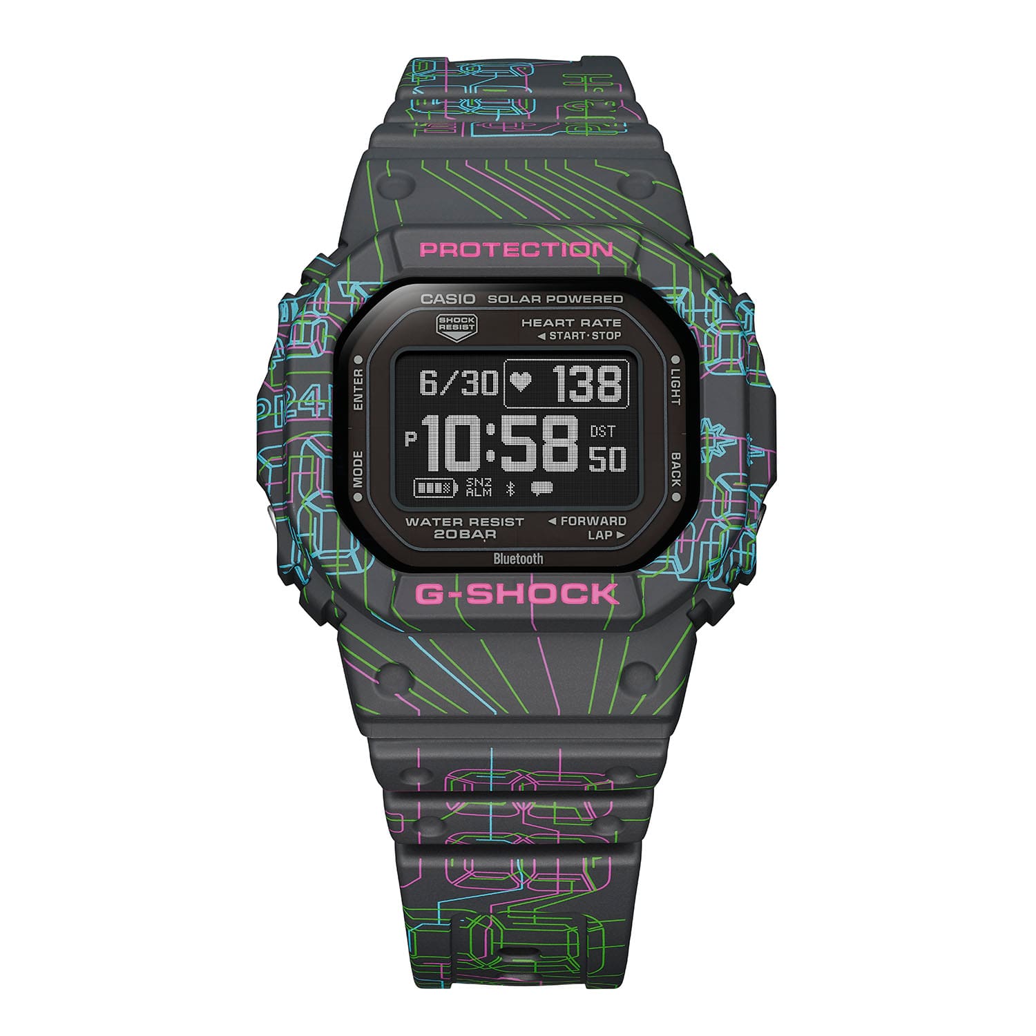 Front view of the G-SQUAD DW-H5600