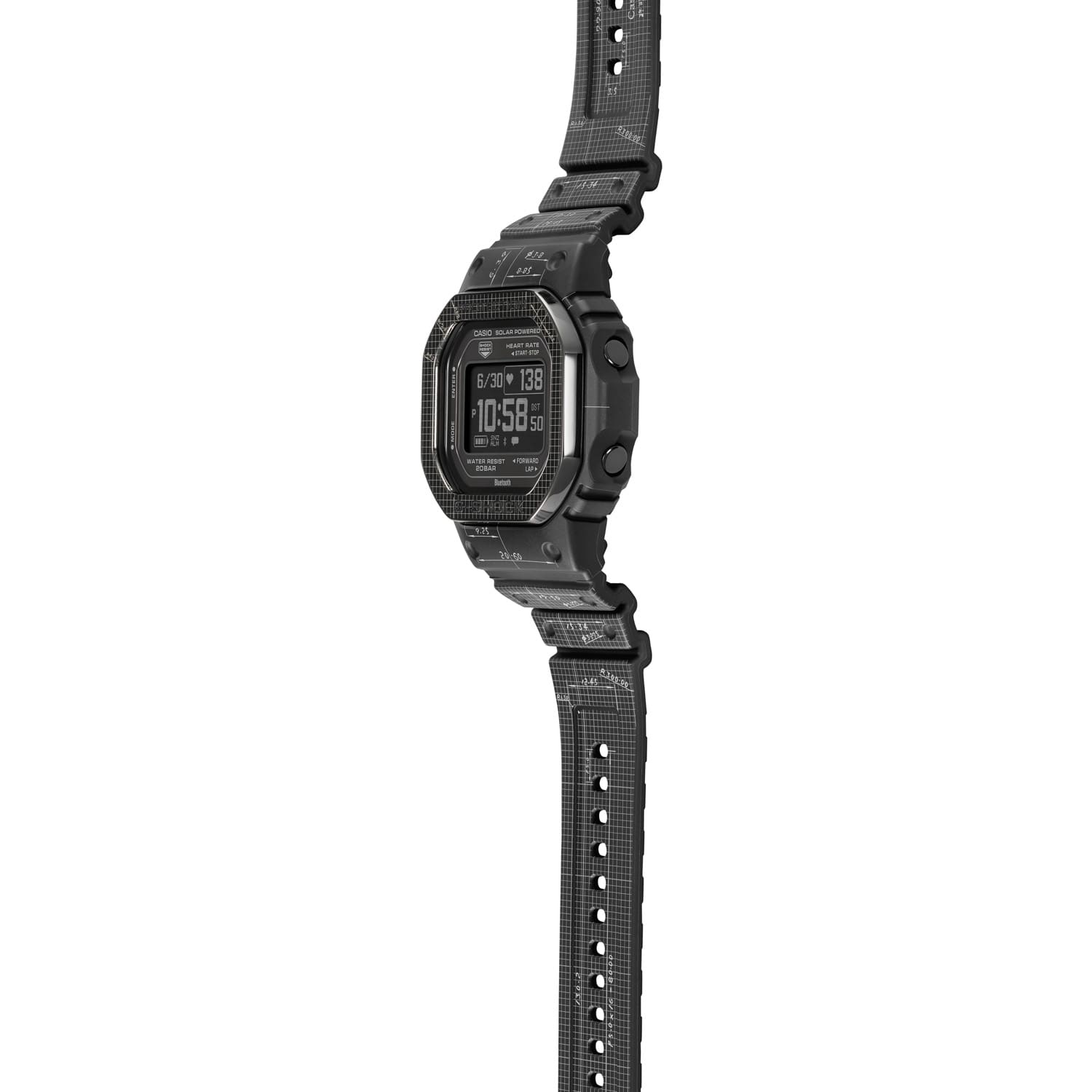 The G-SQUAD DW-H5600 from the side view