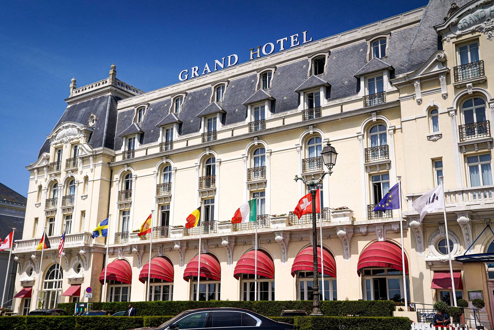 O Grand Hotel de Cabourg, na Normandia