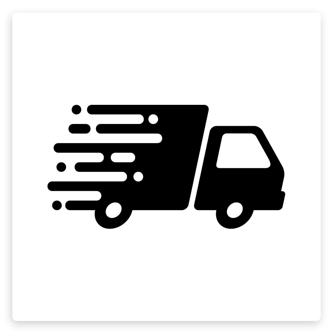 Ícone de uma carrinha de entregas