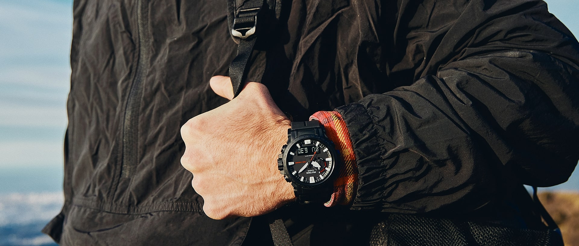 Marca recomendada para relógios de alpinismo: PRO TREK