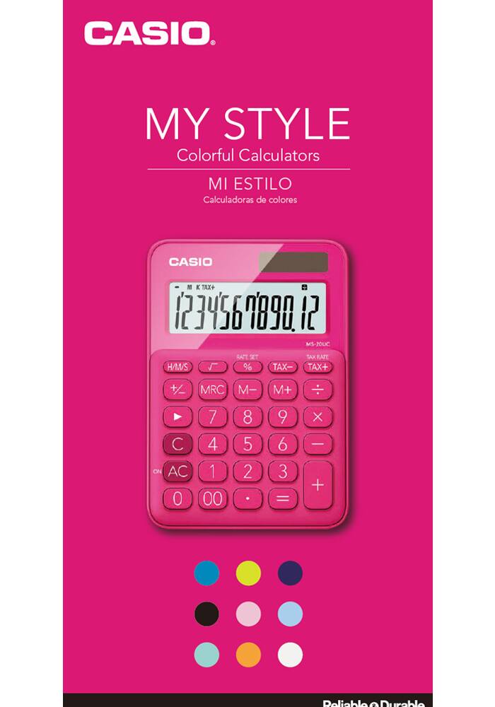 Colorful Calculators