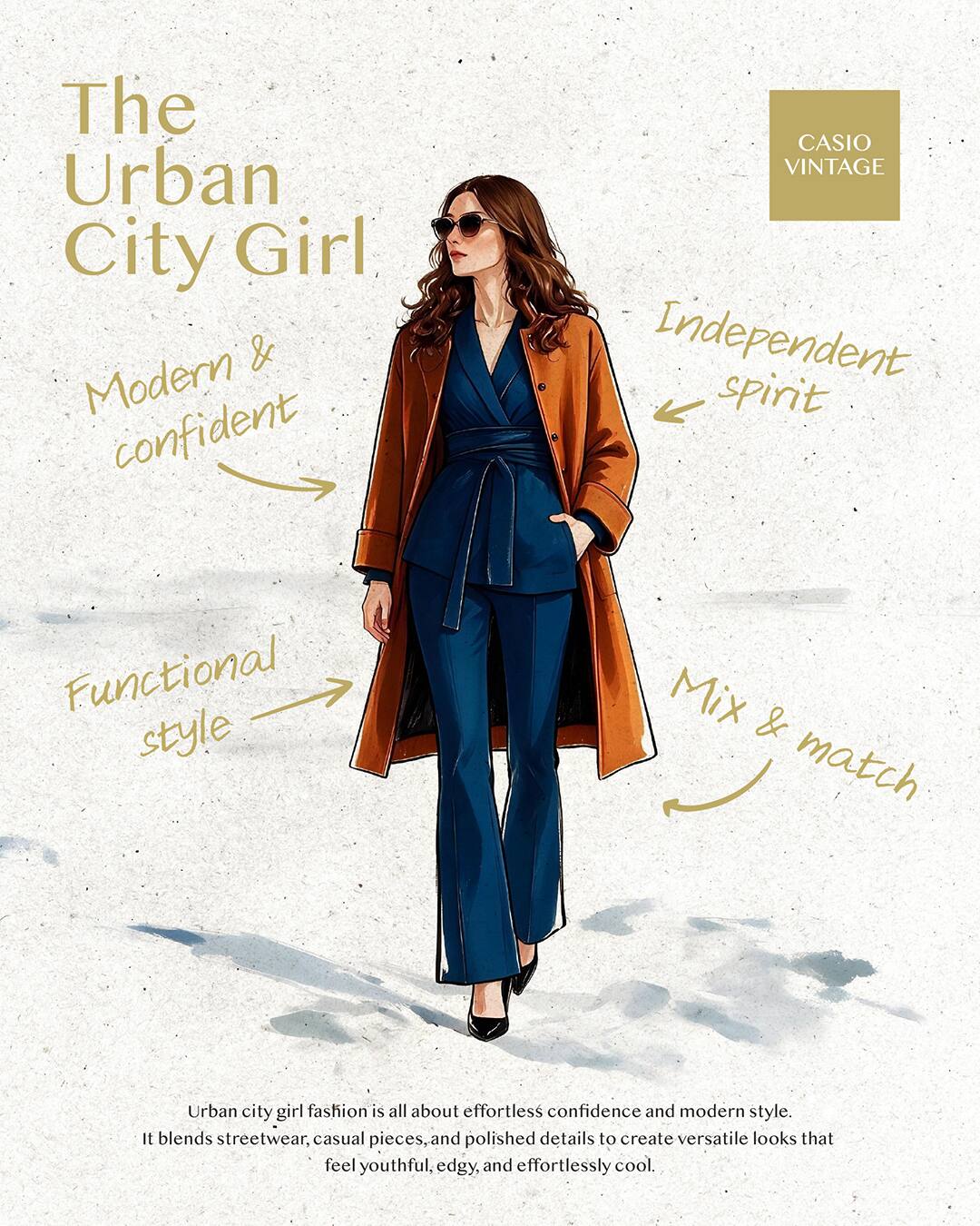 urban city girl