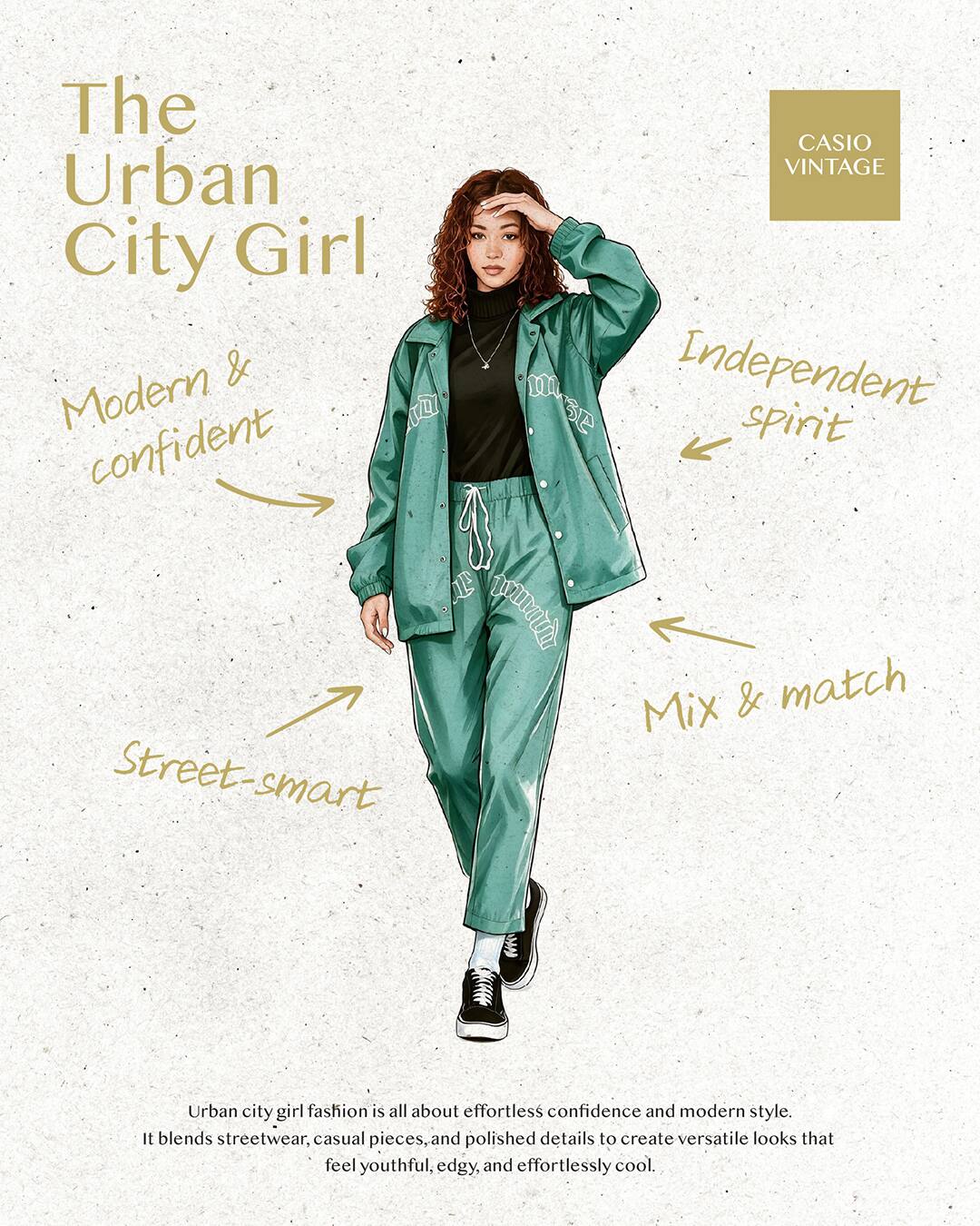 urban city girl